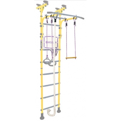 Шведская стенка с баскетбольным кольцом